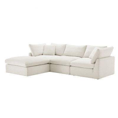 Canapé modulaire 4 pièces Eliana