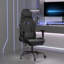Fauteuil de jeu avec repose-pieds en similicuir-413163658