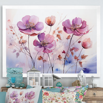 " Purple Ethereal Blooms I "