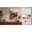 Layered Hills in Rust Scandinavian - Wrapped Canvas-777136836-777136845