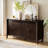 Alex 63"W Transitional 4-Door Sideboard with Adjustable Shelves and Solid Wood Legs-816361331