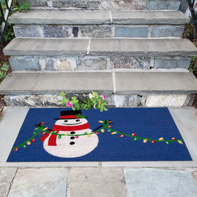 Tapis d'extérieur antidérapant Poppe 30 po x 18 po