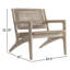 Atlas Outdoor Teak Armchair