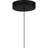 Kepley 1-Light Integrated LED Matte Black Mini Pendant