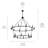 18 - Light Steel Dimmable Wagon Wheel Chandelier-173519697