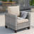 Patio Outdoor Furniture Set Rattan Coversation Seating Set Thickening Cushions With 3-Seater, Ottomans for Lawn, Poolside-1473036310-1473036305