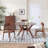Lochy 46.7" Round Solid Wood Dining Table-1253841172