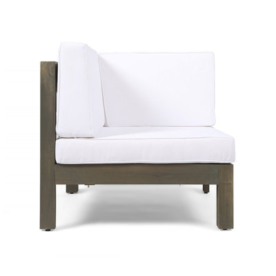 Oana - chaise avec accoudoirs en L
