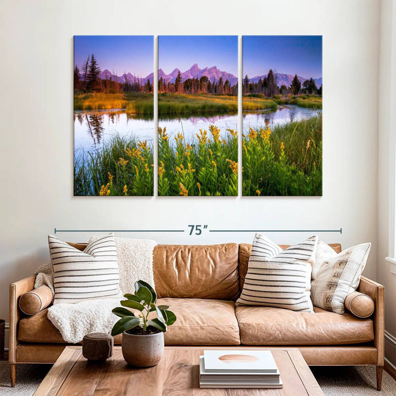 Alvord Vivid Schwabacher Landing Sunrise, H 20 po x l 33 po