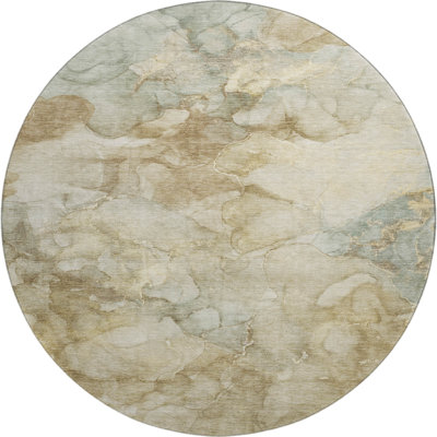 Premium Machine Washable Mayfield AMF2018 Abstract Rug