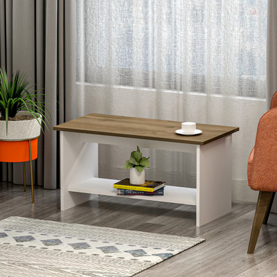 Ferdows Block Coffee Table with Storage