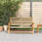 Wood, Rope Medium Ergonomic Outdoor Bench Rectangular-1254256711