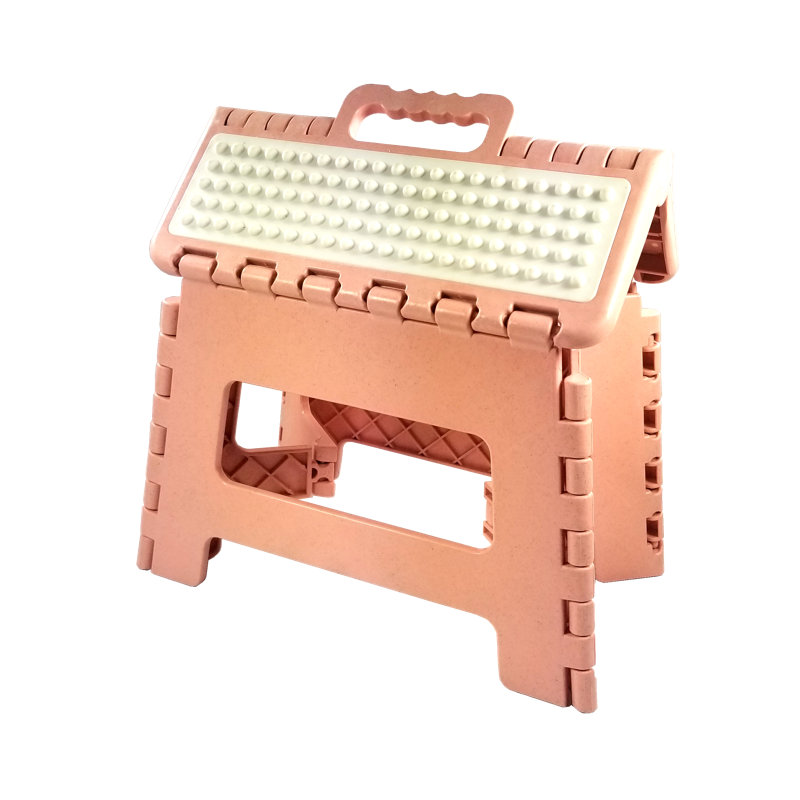 Hibner 1 - Step Plastic Lightweight Folding Step Stool, Slamon