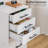 15.7'' Wide 7-drawer Mobile File Cabinet