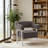Modern Metal Frame Accent Chair Armchair For Living Room,Bedroom(Set of 4)-1689434253-1689434255