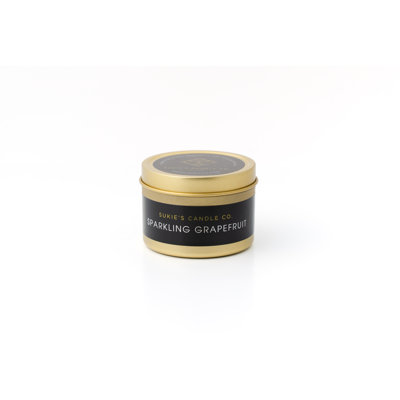 Sparkling Pomelo Scented Travel Size Candle