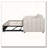 Twin Size Upholstered Daybed with Pop-Up Trundle & USB Charging Ports-991598548