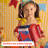  Hey Play Kids Accordion With 10 Key Buttons, Red