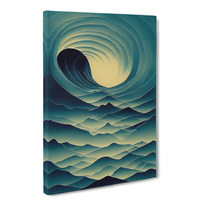 Seascape Ocean Design Vol.5 - Wrapped Canvas, 50cm H x 35cm W x 3cm D
