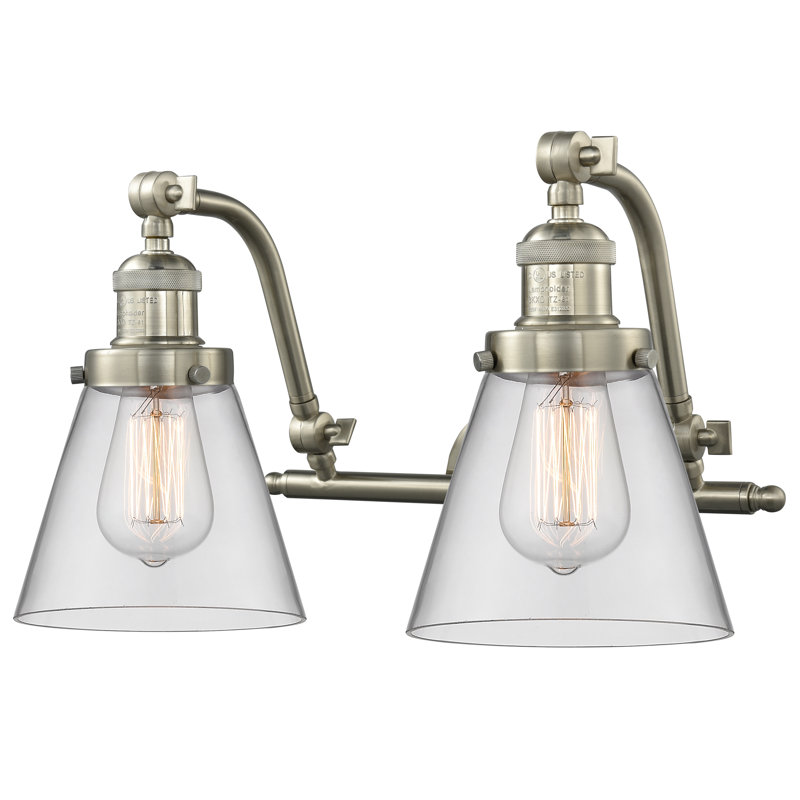 # N / A, Nickel satiné brossé, Clair, Ampoule non incluse