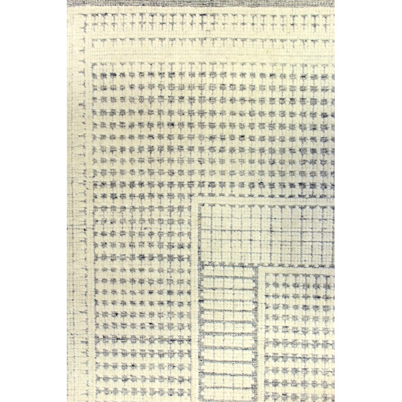 Mykonos Wool Geometric Indoor Rug, Rectangle 9'1" x 12'2"