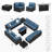 12-Person Outdoor Wicker Patio Set with Cushions and Fire Pit-1200066976-1200066991