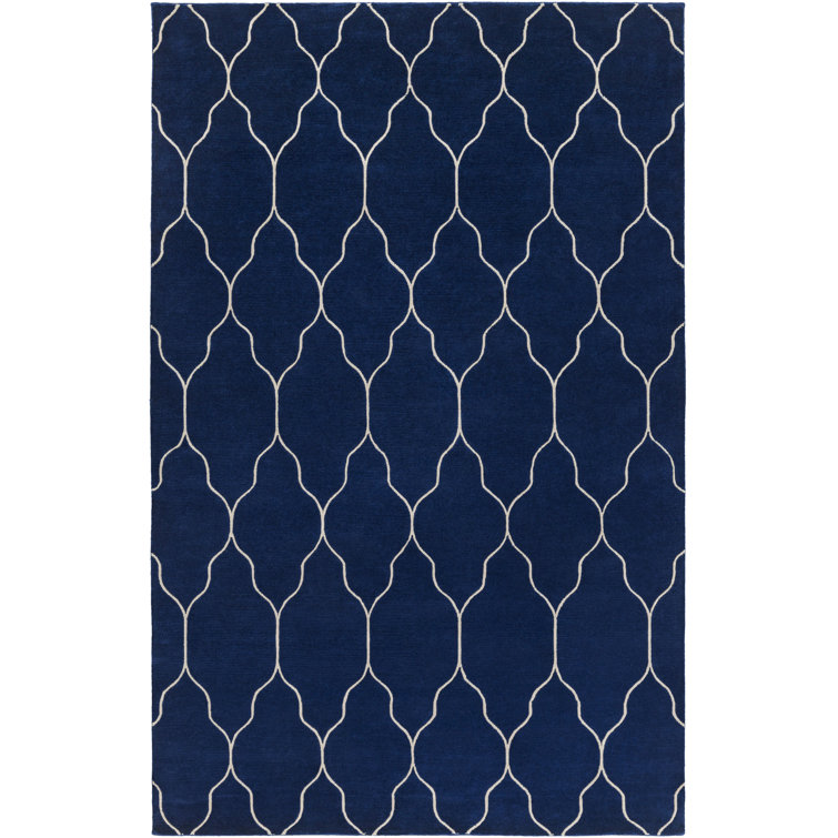 Wool Geometric Indoor Rug