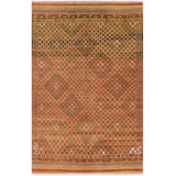 Antique One of a Kind One-of-a-Kind 5'11" x 8'11" Hand Knotted Area Rug