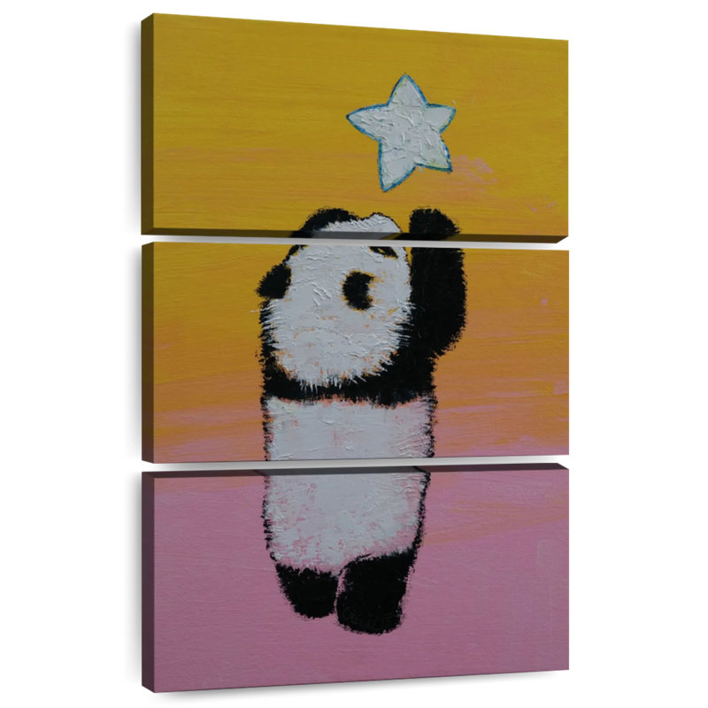 Brampt Panda Star, 38" H x 24" W