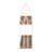 Martrail 2 Piece Maple Solid Wood Floating Shelf