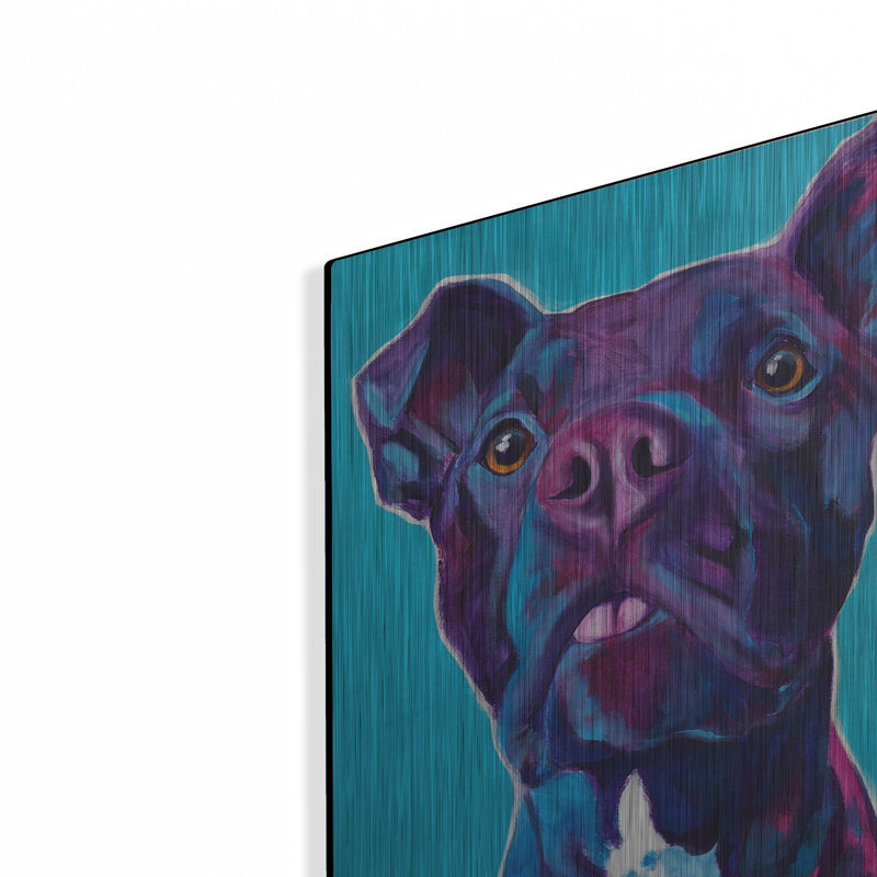 «Pit Bull - Neko» par Dawg Painter, H 16 po x l 12 po