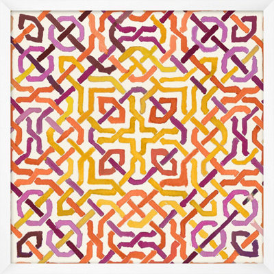 Magenta Geo Pattern 2 Painting