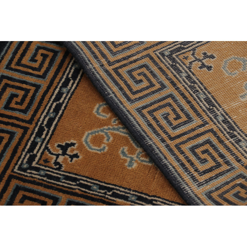 Art Deco Handmade Wool Area Rug