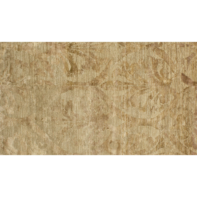 Tapis noué à la main de haute qualité, Rectangle 6 pi x 9 pi