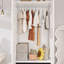 Armoire penderie 75 "avec 2 tiroirs