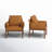 Allessa Faux Leather Armchair-1420988482