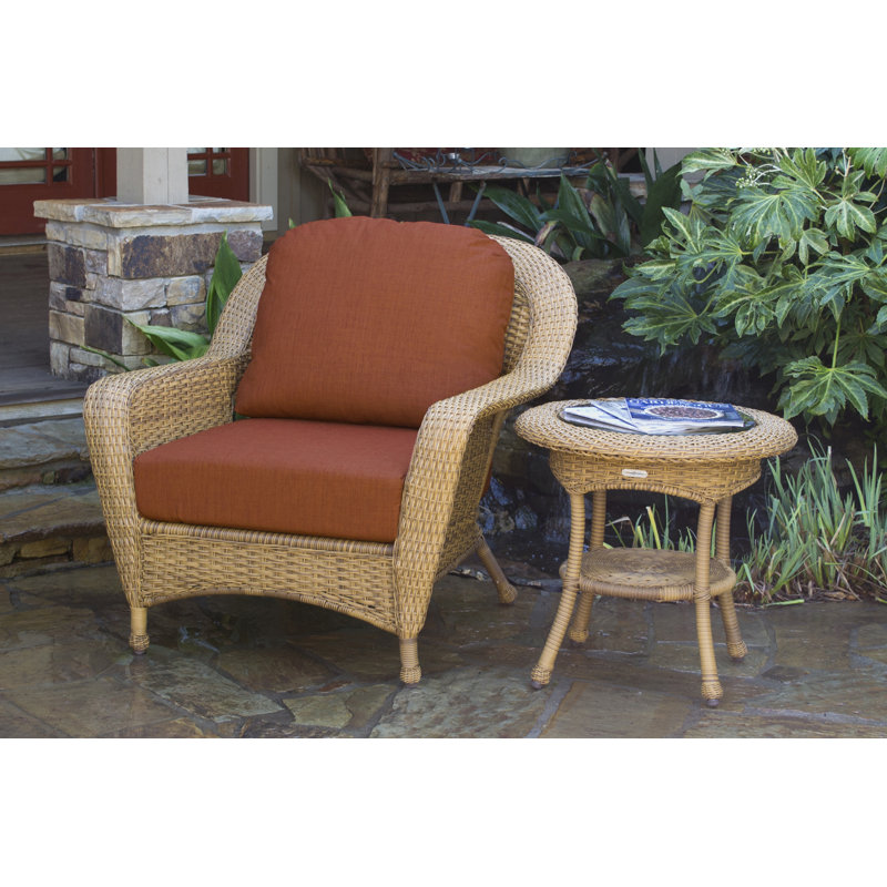 Outdoor Lounge Chair, Java, Toile Minérale Bleu