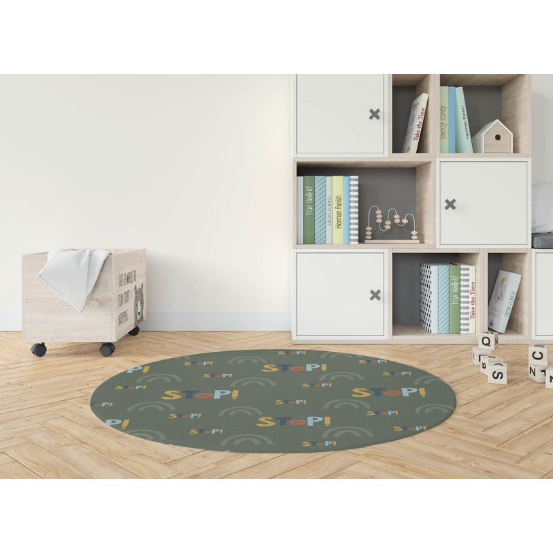 Tapis de jeu pour enfants Stop Slate, Chimichurri / vert