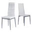Dining Chairs Modern Leather Kitchen Side Chair Back Metal Legs -1962659646-1962659645
