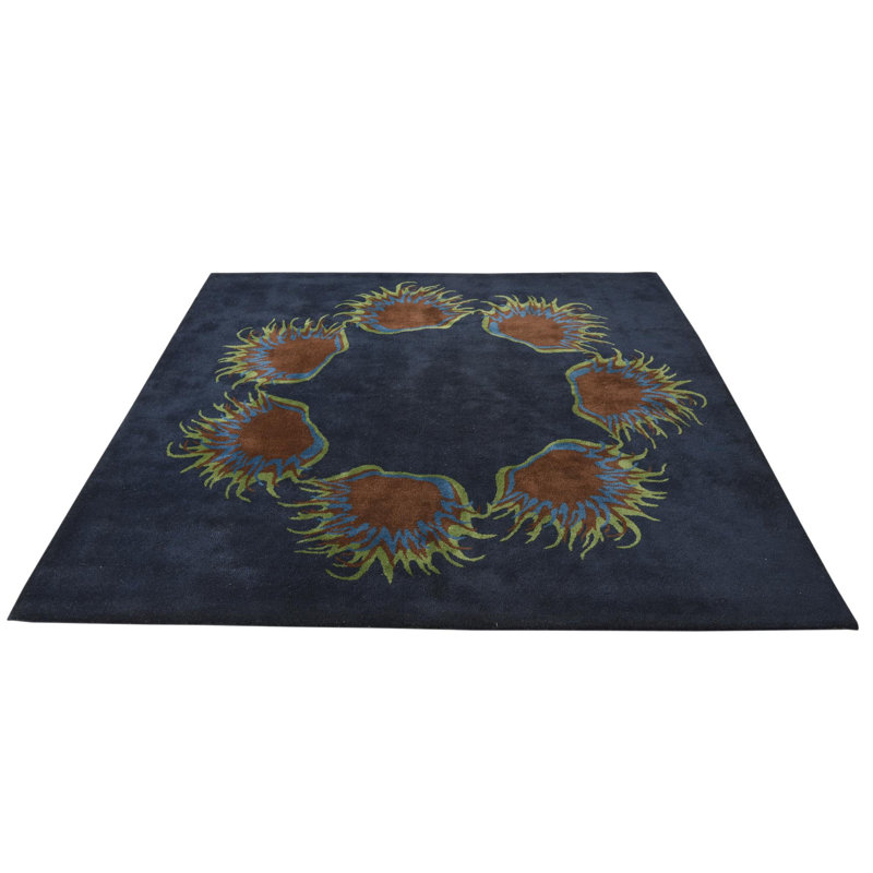 Tapis bleu marine 8 pi Powley