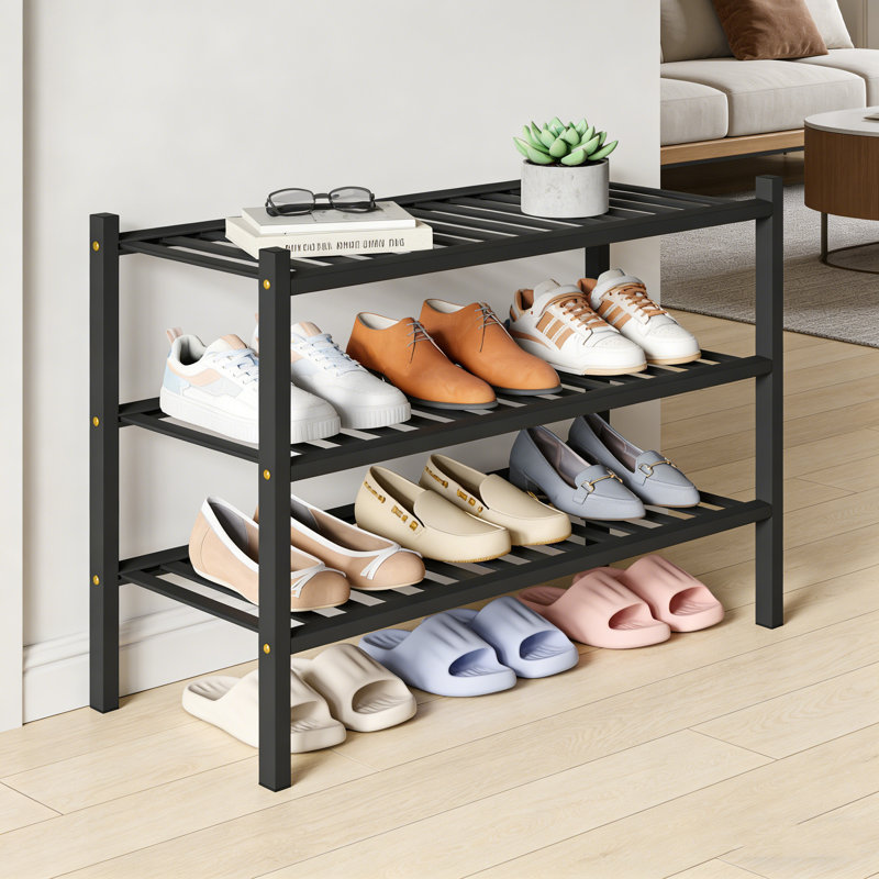 Bamboo Shoe Rack