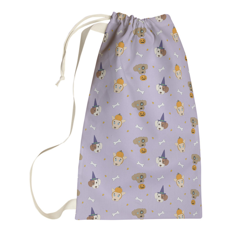 Fabric Laundry Bag with Handles, 36" H x 28" W x 28" D