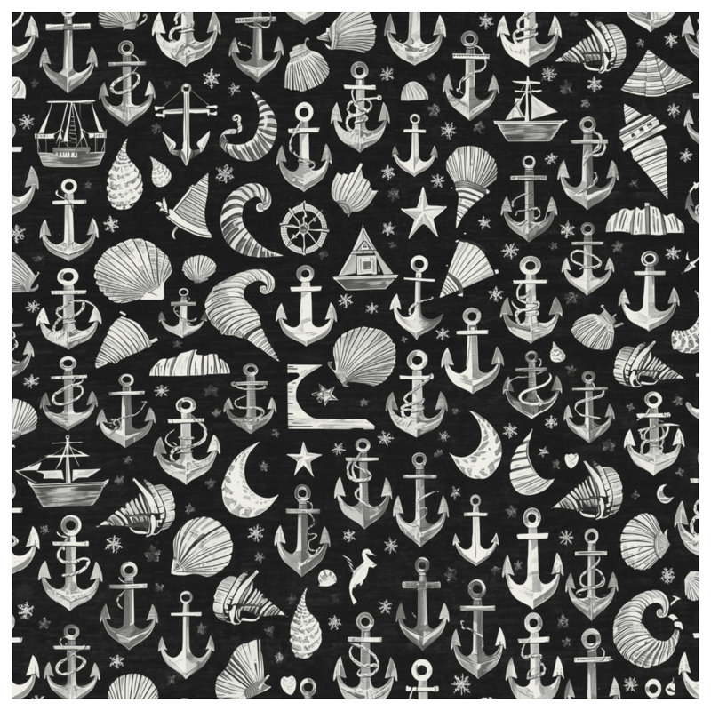 Tapis de bain Anchor, L 24 po x L 17 po