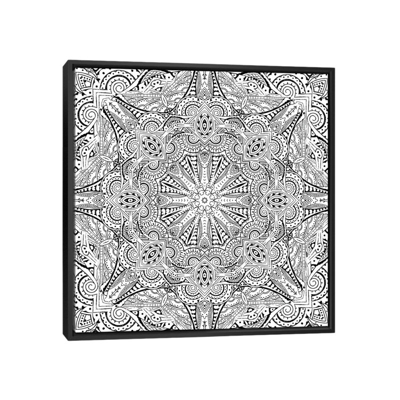 Aimee Stewart - Print on Canvas, 18" H x 18" W x 1.5" D, Black Framed