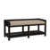 Banc de rangement en osier Glinda