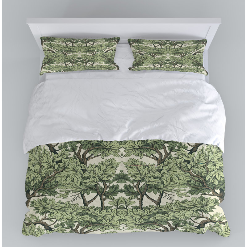Abstract Duvet Cover, Twin Duvet Cover + 1 Standard Sham