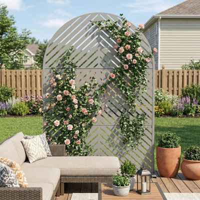 Metal Privacy Screen Fence Panel