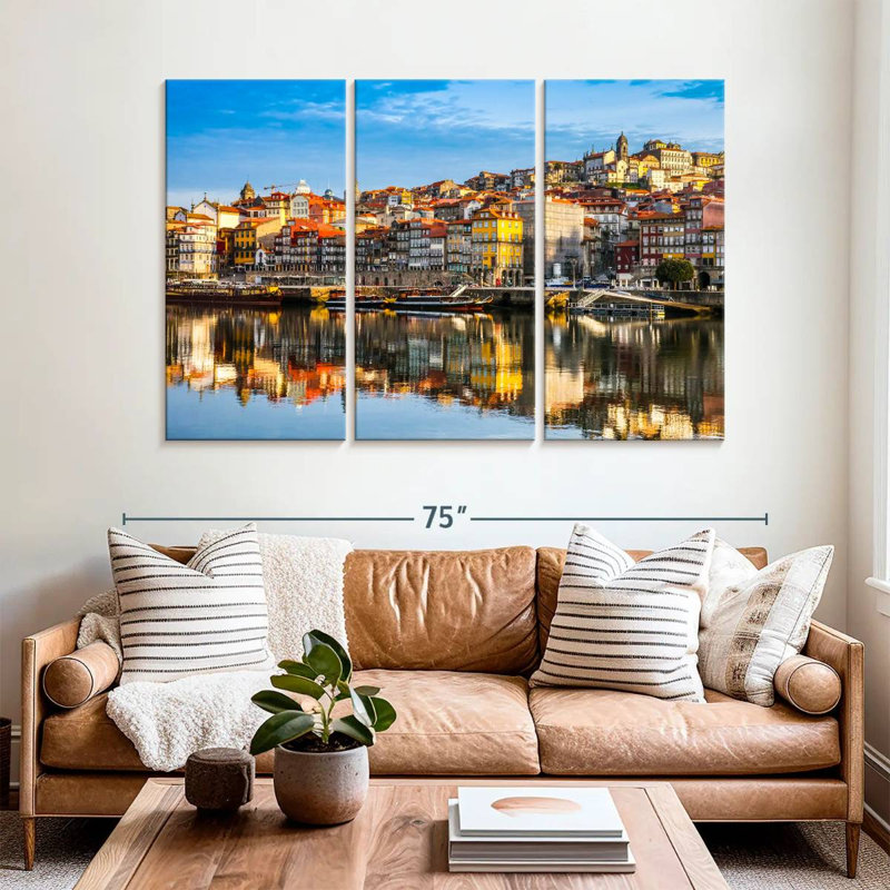 Ribeira Waterfront, 42" H x 65" W
