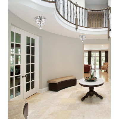 Stinnett Crystal Flush Mount