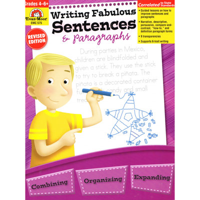 Writing Fabulous Sentences and Grade 4-6 Book